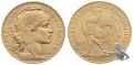 Frankreich 20 Francs 1912 Gold Hahn Goldmünze