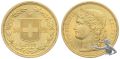 20 Franken 1883 Helvetia Gold Goldmünze