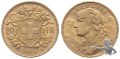 20 Franken 1913 B, Goldvreneli Gold
