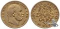 Preussen 10 Mark 1875 A Wilhelm I. Gold