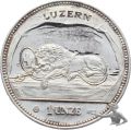 1988 Luzern Löwendenkmal - 1 Unze Feinsilber 999