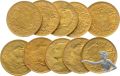 10 Stück 20 Franken Vreneli Gold Goldvreneli