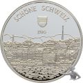 Zug - 1 Unze Silber 925 - Schöne Schweiz