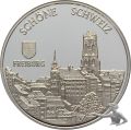 Freiburg - 1 Unze Silber 925 - Schöne Schweiz