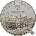 Graubünden - 1 Unze Silber 925 - Schöne Schweiz