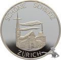 Zürich - 1 Unze Silber 925 - Schöne Schweiz