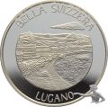 Lugano - 1 Unze Silber 925 - Bella Svizzera