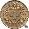 20 Franken 1913 B, Goldvreneli Gold