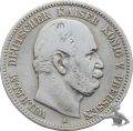2 Mark 1876 A Wilhelm I. Silber