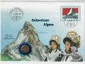 Numisbrief 1 Rappen Matterhorn