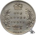 British India 1 Rupee 1804 - Edward VII. Silber