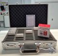 NEU - Münzenkoffer Farbe Silber für 50 Slabs (NGC, PCGS, PCCB, etc.)