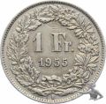 1 Franken 1955 B