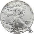 USA Silvereagle 1990 - 1 Unze Feinsilber 999
