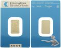 Goldbarren 5 Gramm 999.9 - Kantonalbank