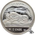1988 Luzern Löwendenkmal - 1 Unze Feinsilber 999