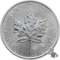 Kanada 5 Dollars Maple Leaf 2014 - 1 Unze 999 Feinsilber