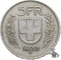 Silber 5 Fr. Silber 1933