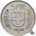 Silber 5 Fr. Silber 1948