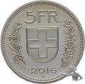 5 Franken 2016 B - TOPSTÜCK