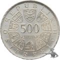 Österreich 500 Schilling 1980