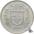 5 Franken 1965 B - Runder Geburtstag im Jahr 2025 !!!