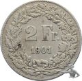 2 Franken 1901 B
