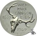Hans Erni 1969 Wildpark Langenberg in Silber