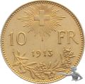 10 Franken 1913 B Gold Vreneli Goldvreneli