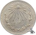 Mexiko Un Peso 1943 Silber