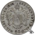 20 Kreuzer 1845 Silber Ferdinand