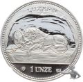 1988 L&ouml;wendenkmal Luzern - 1 Unze 999 Feinsilber