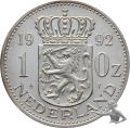 Niederlande 1 Unze Silber 1992 - 1 Unze 999 Feinsilber