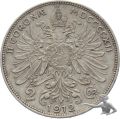 &Ouml;sterreich 2 Kronen 1912 Silber
