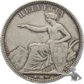 5 Franken 1851 A Sitzende Helvetia Silber Grossilberm&uuml;nze