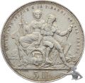 5 Franken 1883 Lugano Sch&uuml;tzenfest Silber Grossilberm&uuml;nze