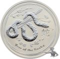 Australien Jahr der Schlange Snake 2013 - 1/2 Unze Feinsilber