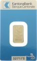Goldbarren 5 Gramm 999.9 - Kantonalbank