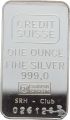 Credit Suisse - 1 Unze Feinsilber 999