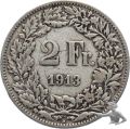 2 Franken 1913 - Eidgenossenschaft Silber