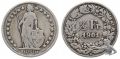 50 Rappen 1901 Silber