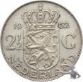 Niederlande 2.5 Gulden 1962 Silber