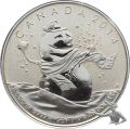 Kanada 20 Dollars 2014 Schneemann - 8 Gramm 999.9 Feinsilber