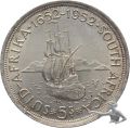S&uuml;dafrika 5 Shillings 1952 - Silberlegierung ~39 mm Durchmesser