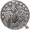 Frankreich 50 Euro 2003 - 1 kg M&uuml;nze Silber