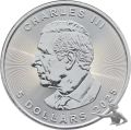 Maple Leaf 2025 - 1 Unze Feinsilber 999 - Charles III