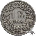 1 Franken 1904 Silber