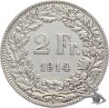 2 Franken 1914 Silber