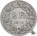 2 Franken 1874 Silber