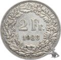 2 Franken 1928 Silber